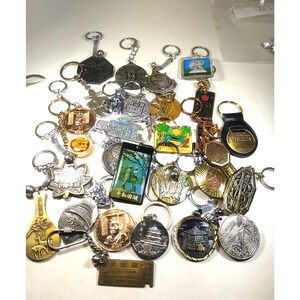 Metal Keychain Foreign Countries Landmarks 1 LB 9